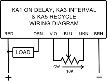on delay wiring diagram
