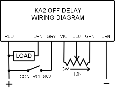 timer wiring diagram