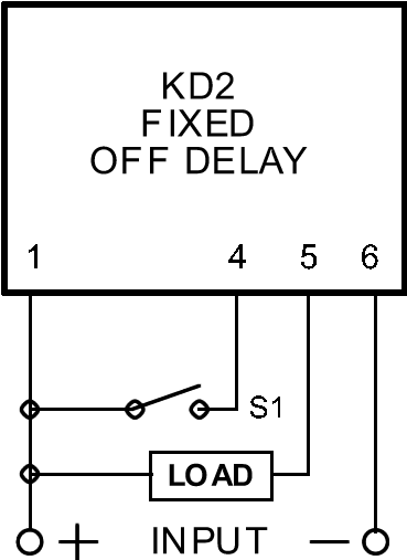 fixed digital delay timer wiring