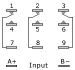 1 Phase Voltage Sensor Diagram