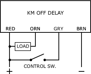 off delay wiring drawing