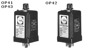op4 series time delay relay