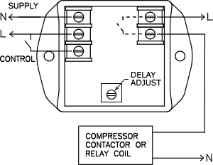 compressor delay module wiring diagram